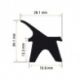 Burlete Puerta Horno 692x310mm Lv