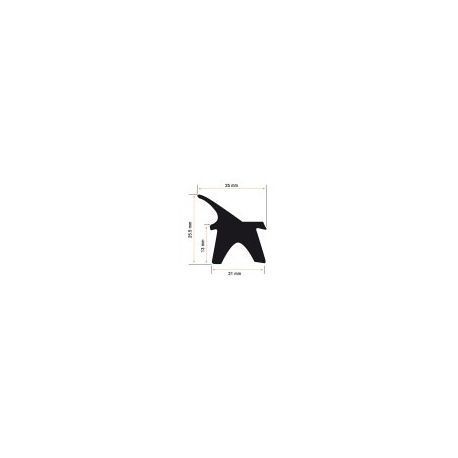 Burlete Puerta Horno 535x320mm Combi 3/2