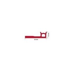 Burlete Puerta Horno 7.5x25mm (1 metro)