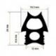 Burlete Puerta Horno 485x485mm