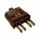 Pulsador Con Bloque De Contacto 230V Ac 1NO
