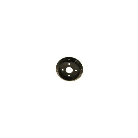 Kit Mando Termostato Negro 80/300ºC Ø58mm