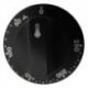 Mando Negro Ø60mm 50-250°C 6x4.6mm