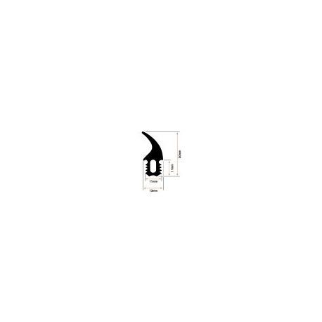 Burlete Puerta Horno 30x13mm (por metros)