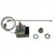 Termostato +50/280°C Bulbo Ø3x180mm 16A 250V