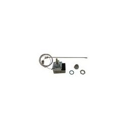 Termostato +50/280°C Bulbo Ø3x180mm 16A 250V