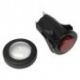 Pulsador Ø16mm 1 Polo Rojo 3A 250V 125 / 55°C