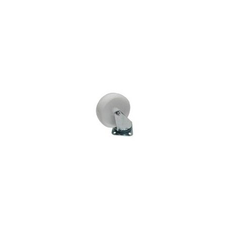 Rueda Pletina Sin Freno Ø125mm