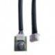 Conmutador Eje 6x4.6x18mm Cable 200mm