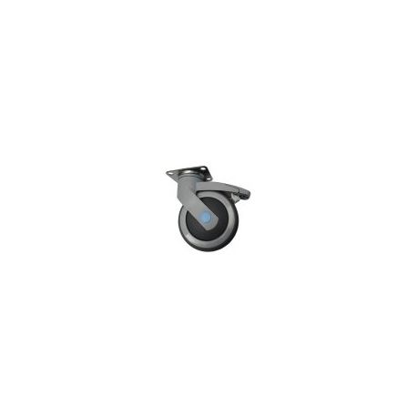 Rueda Ø125MM Con Freno Plástico