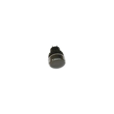Pulsador Negro Ø22 230V 3A