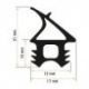 Burlete 690x775mm