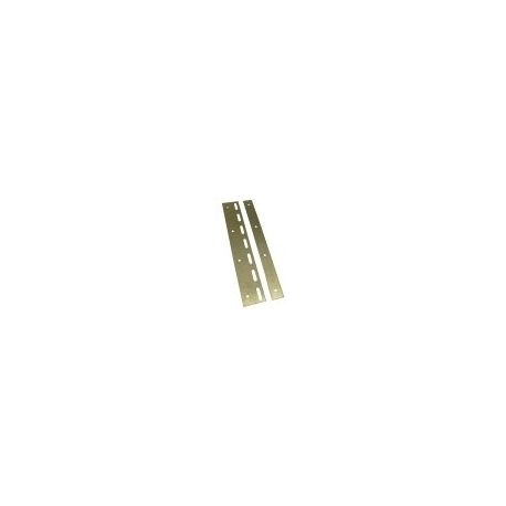 Chapa Sujección Galvanizada 120mm Lama 305mm