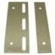 Chapa Sujección Galvanizada 120mm Lama 200mm