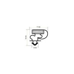 Burlete 1240x555mm Pvc Blanco