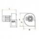 Ventilador Centrífugo 1/3CV 230V 50Hz