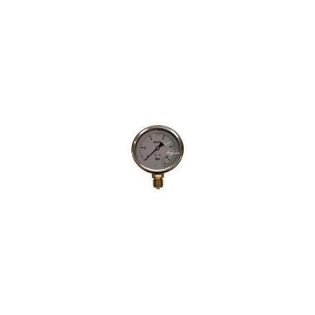 Manómetro Glicerina 0/10bar Ø100mm 1/2"