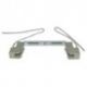 Portalampara Halogena Lineal 118mm Con Cable