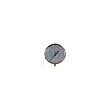 Manómetro Ø80mm R407C/R404A/R134a/R22 1/8"NPT