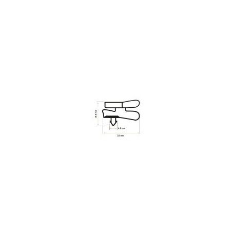 Burlete Gris 1680x730mm IARP-HORECA