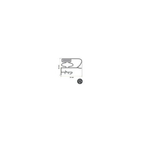 Burlete 680x604mm Pvc Gris CR1000