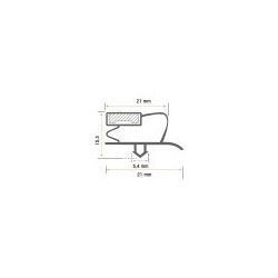 Burlete 400x175mm Pvs Gris