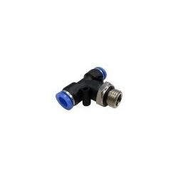 Racor T Conexión Rápida Ø8mm 1/4" M