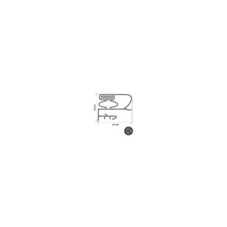 Burlete 755x704mm Pvc Gris
