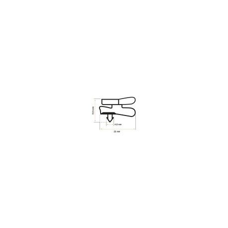 Burlete 1699x562mm Pvc Blanco EUROFRED