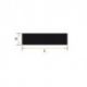 Burlete 1338 Caucho Esponjoso 80x10mm (1m)