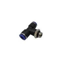 Racor T Conexión Rápida Ø6mm 1/8" M