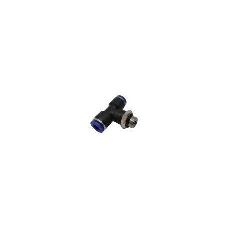 Racor T Conexión Rápida Ø6mm 1/8" M