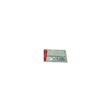 Bisagra Vaivén Aluminio 180mm Blanca