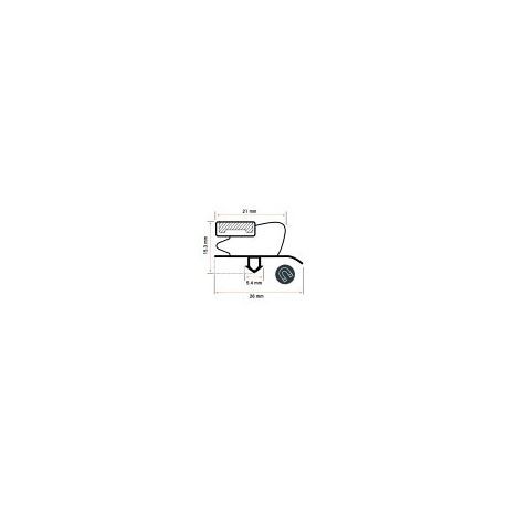 Burlete 1530x705mm Pvc Gris UR-260M