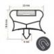 Burlete 945x522mm Pvc Gris
