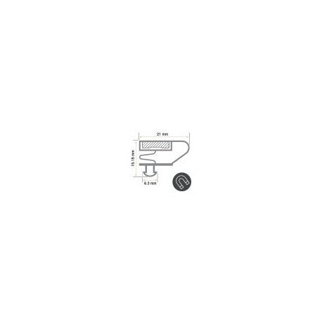 Burlete 1320x630mm Pvc Negro