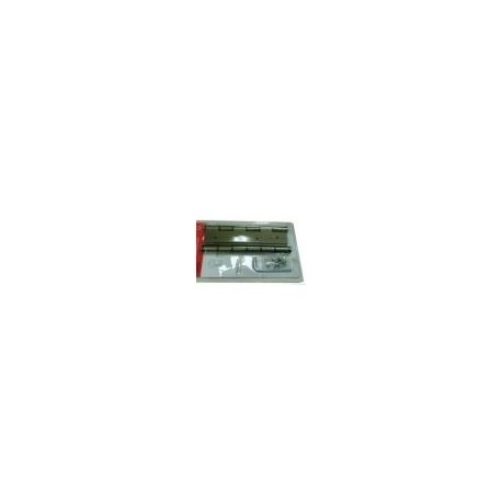 Bisagra Vaivén Aluminio 180mm Bronce