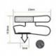 Burlete Puerta Armario 760x1705mm Bev PR60