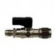 Grifo Cartucho Gas 1/4"SAE M 1/2"ACME H