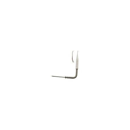 Sonda Al Corazón 90° PT1000 Silicona 3600mm