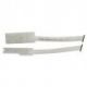Resistencia Siliconada 7m 230V 30W Metro
