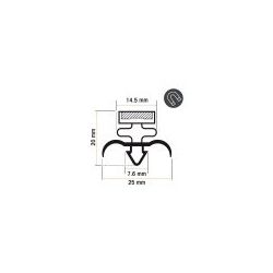 Burlete 1530x590mm Pvc Gris