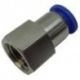 Racor Conexión Rápida Ø8mm 1/4" Hembra