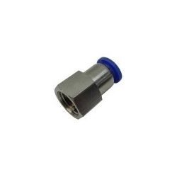 Racor Conexión Rápida Ø8mm 1/4" Hembra