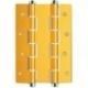 Bisagras Vaiven Oro 180x40 Puertas Armarios