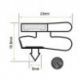 Burlete 1714x752mm Pvc Blanco MONDIAL