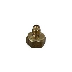 Racor Botella Gas M22 H 1/4" Sae M