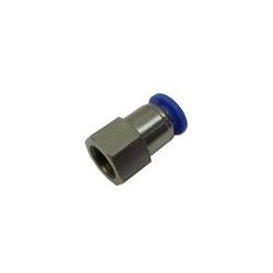 Racor Conexión Rápida Ø6mm 1/8" Hembra