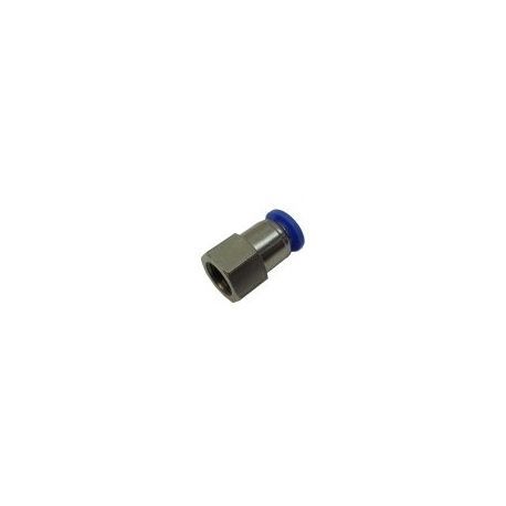 Racor Conexión Rápida Ø6mm 1/8" Hembra