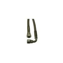 Manguera Flexible Inox 1/4" Codo 90° 750mm
